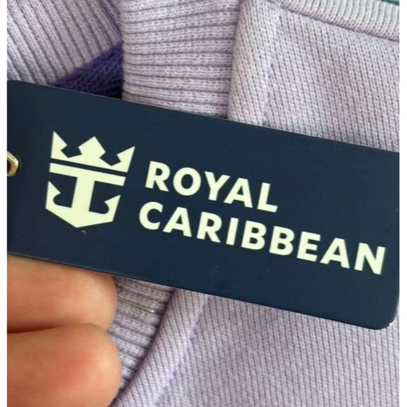 Royal Carribean Womens Stars Of The Seas Set of 2 Sweater Purple Blue Size Small - Picture 7 of 12